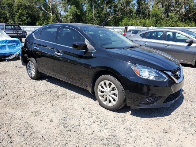 3N1AB7APXKY204769 - 2019 NISSAN SENTRA S BLACK photo 4