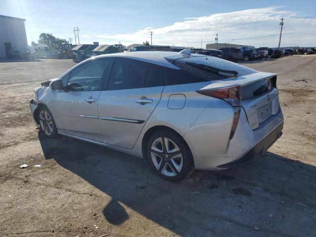 JTDKARFU3H3534401 - 2017 TOYOTA PRIUS Argent photo 2