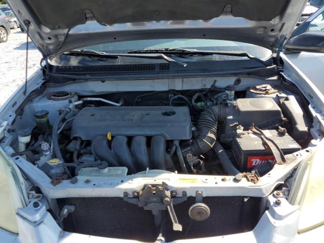 2T1KR32E95C347283 - 2005 TOYOTA COROLLA MA XR SILVER photo 12