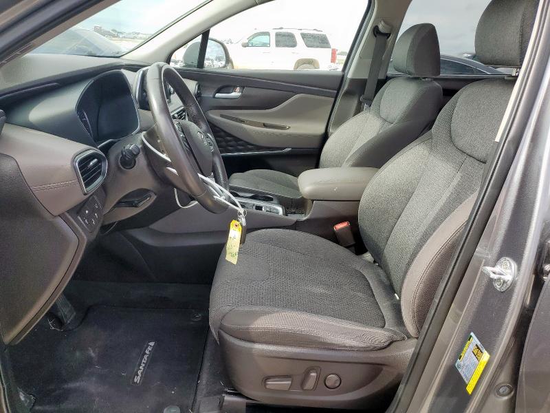 5NMS33AD3KH009670 - 2019 HYUNDAI SANTA FE SEL Gri fotoğraf 7