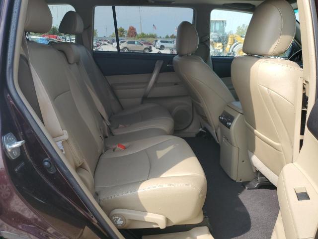 5TDBK3EH2CS114828 - 2012 TOYOTA HIGHLANDER BASE أرجواني صورة 11