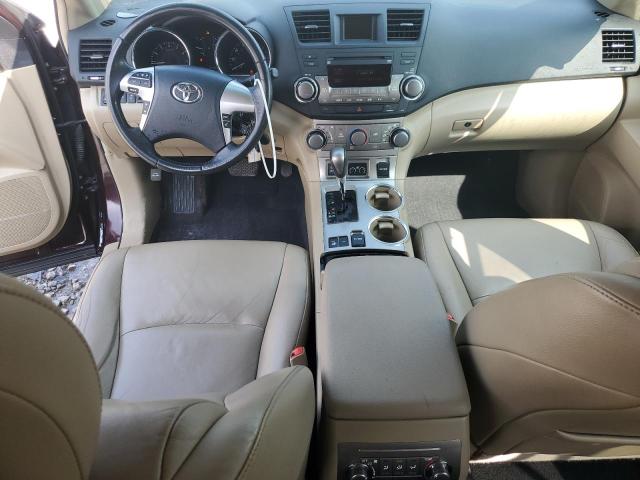 5TDBK3EH2CS114828 - 2012 TOYOTA HIGHLANDER BASE أرجواني صورة 8
