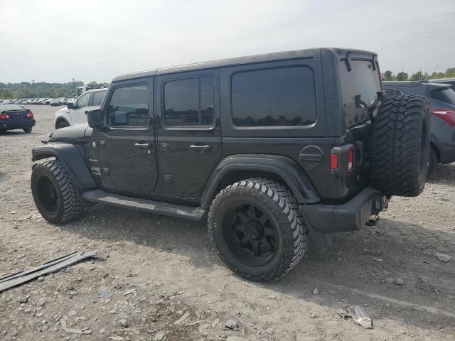 1C4HJXEN3JW325737 - 2018 JEEP WRANGLER UNLIMITED SAHARA 黑色 照片 2