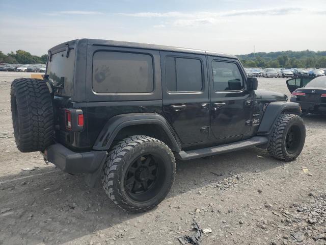 1C4HJXEN3JW325737 - 2018 JEEP WRANGLER UNLIMITED SAHARA 黑色 照片 3
