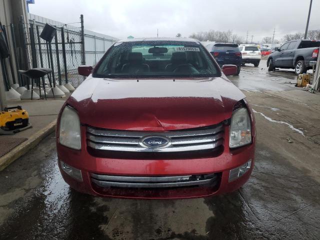 3FAHP02147R141643 - 2007 FORD FUSION SEL RED photo 5