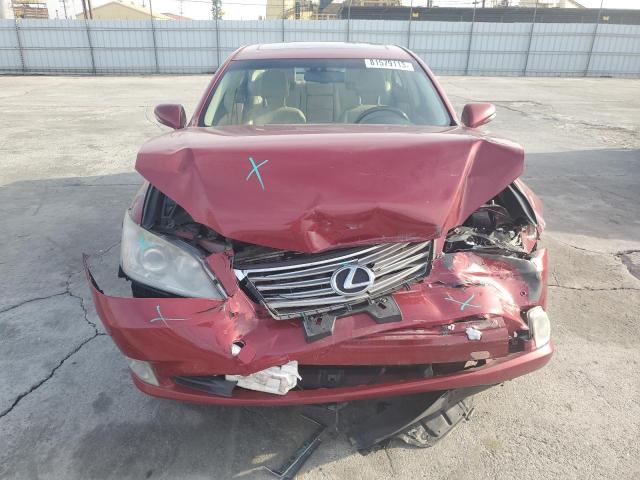 JTHBK1EG5B2471307 - 2011 LEXUS ES 350 RED photo 5