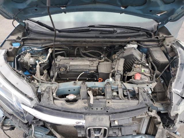 2HKRM4H71FH680622 - 2015 HONDA CR-V EXL TEAL photo 12