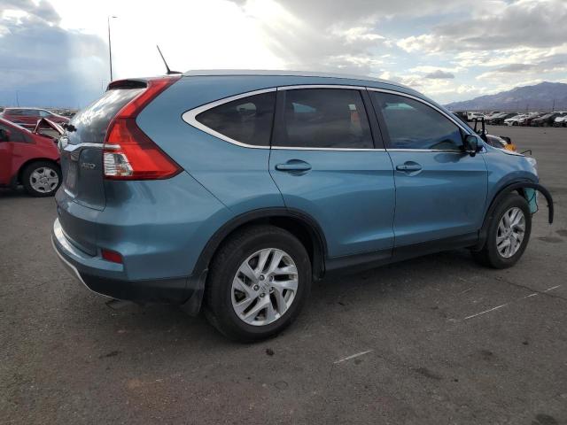 2HKRM4H71FH680622 - 2015 HONDA CR-V EXL TEAL photo 3