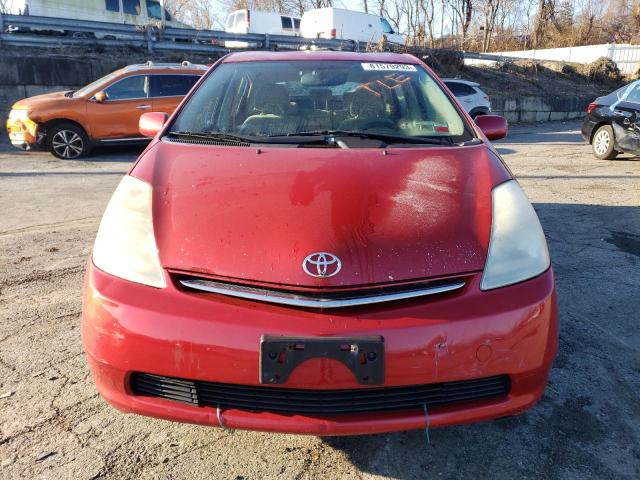 JTDKB20U573284638 - 2007 TOYOTA PRIUS RED photo 5