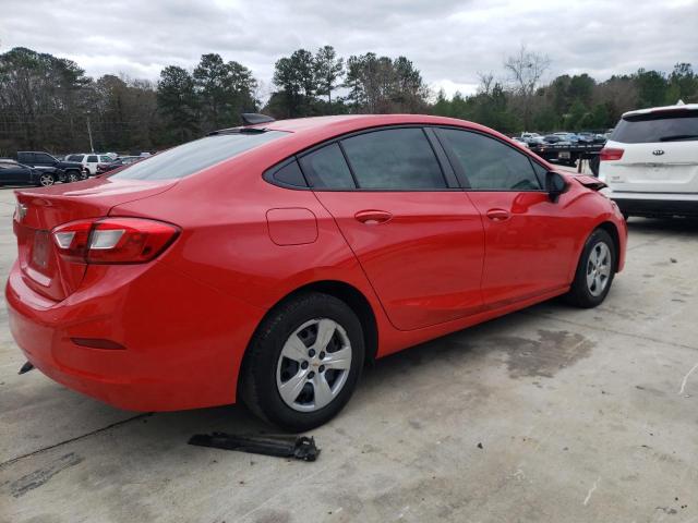 1G1BC5SM8J7134074 - 2018 CHEVROLET CRUZE LS RED photo 3