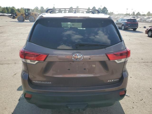 5TDJZRFH8JS898972 - 2018 TOYOTA HIGHLANDER SE Շագանակագույն լուսանկար 6