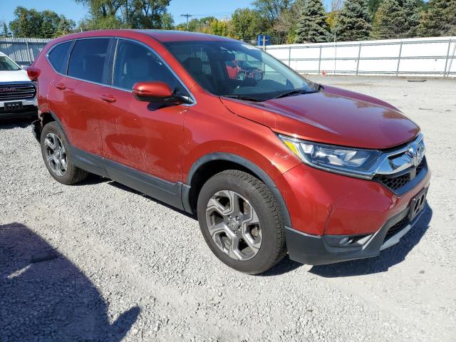 2HKRW2H80JH660894 - 2018 HONDA CR-V EXL მუქწითელი ფოტო 4