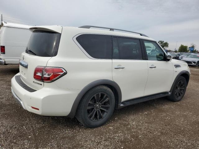 JN8AY2NE6H9707998 - 2017 NISSAN ARMADA PLATINUM 白色 照片 3
