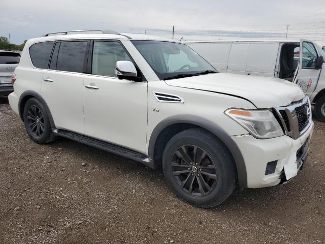 JN8AY2NE6H9707998 - 2017 NISSAN ARMADA PLATINUM 白色 照片 4