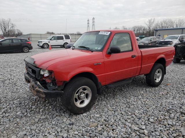 1FTYR10V2YTA96069 - 2000 FORD RANGER RED photo 1