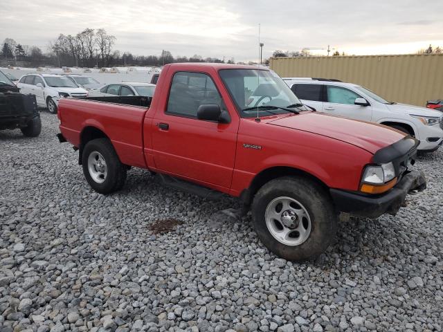 1FTYR10V2YTA96069 - 2000 FORD RANGER RED photo 4