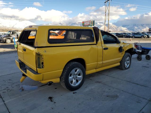 1D7HU16DX5J512329 - 2005 DODGE RAM 1500 ST 黄色 照片 3