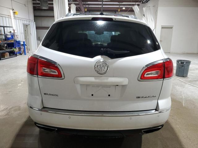 5GAKRBKD1GJ303580 - 2016 BUICK ENCLAVE WHITE photo 6