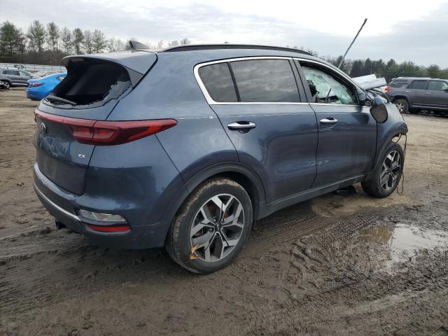 KNDPNCAC5L7768532 - 2020 KIA SPORTAGE EX BLUE photo 3