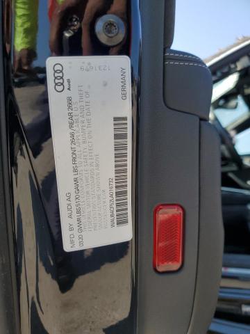 WAUB4CF52LA016732 - 2020 AUDI S5 PRESTIGE BLACK photo 13
