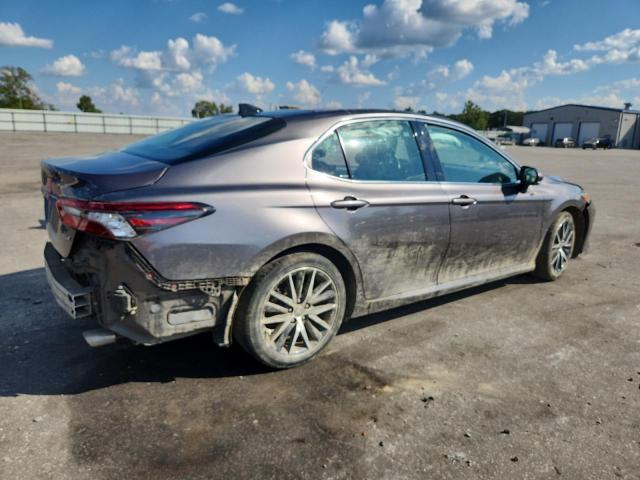 4T1F11AK4NU035259 - 2022 TOYOTA CAMRY XLE Сірий фото 3