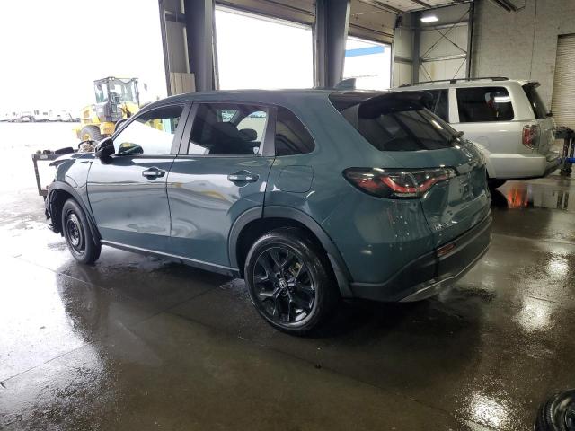 3CZRZ2H54RM724898 - 2024 HONDA HR-V SPORT BLUE photo 2