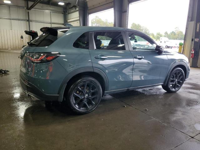 3CZRZ2H54RM724898 - 2024 HONDA HR-V SPORT BLUE photo 3