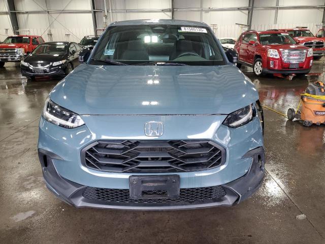 3CZRZ2H54RM724898 - 2024 HONDA HR-V SPORT BLUE photo 5