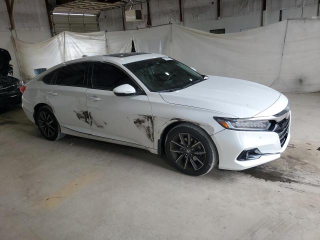 1HGCV1F5XMA031362 - 2021 HONDA ACCORD EXL 白色 照片 4
