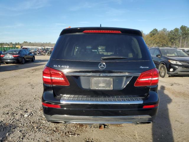 4JGDF6EE8KB188468 - 2019 MERCEDES-BENZ GLS 450 4MATIC BLACK photo 6