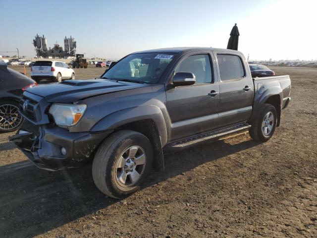 3TMJU4GN3DM144162 - 2013 TOYOTA TACOMA DOUBLE CAB PRERUNNER GRAY photo 1