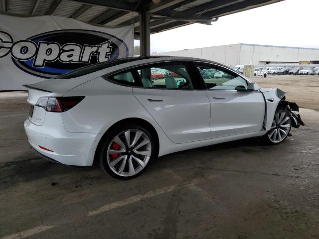 5YJ3E1EB9KF514643 - 2019 TESLA MODEL 3 Blanco foto 3