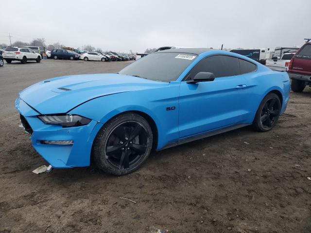 1FA6P8CF6N5149520 - 2022 FORD MUSTANG GT BLUE photo 1