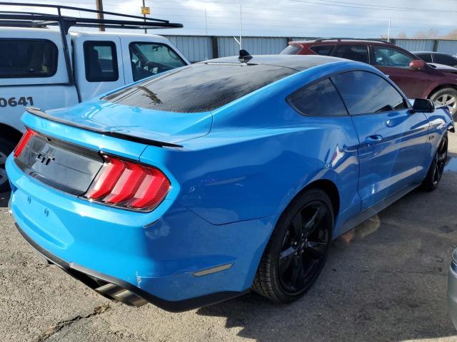 1FA6P8CF6N5149520 - 2022 FORD MUSTANG GT BLUE photo 3