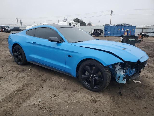 1FA6P8CF6N5149520 - 2022 FORD MUSTANG GT BLUE photo 4