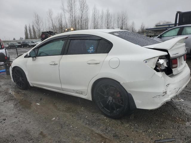 2HGFB6E52FH709711 - 2015 HONDA CIVIC SI WHITE photo 2