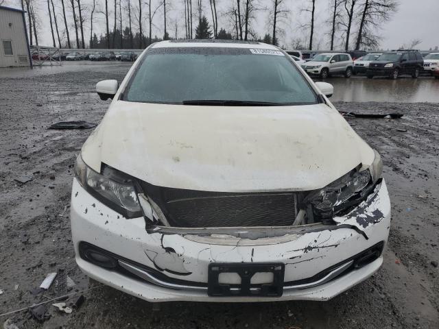 2HGFB6E52FH709711 - 2015 HONDA CIVIC SI WHITE photo 5