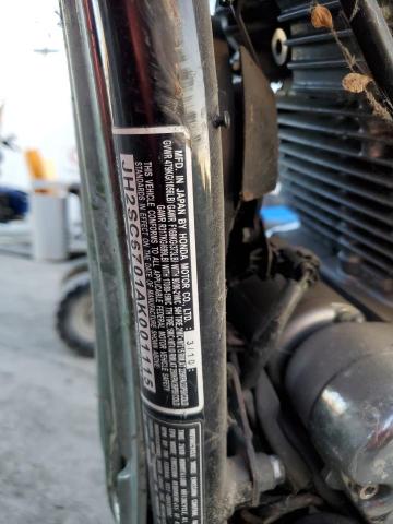 JH2SC6701AK001115 - 2010 HONDA VT1300 CS RED photo 9