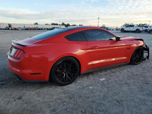 1FA6P8CF6F5374134 - 2015 FORD MUSTANG GT RED photo 3