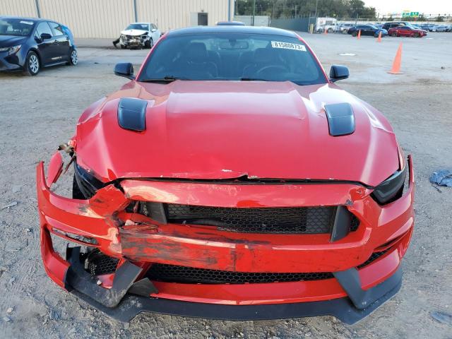 1FA6P8CF6F5374134 - 2015 FORD MUSTANG GT RED photo 5