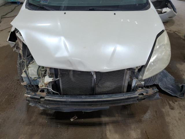 5TDYK4CC1AS338810 - 2010 TOYOTA SIENNA XLE Weiß Foto 12