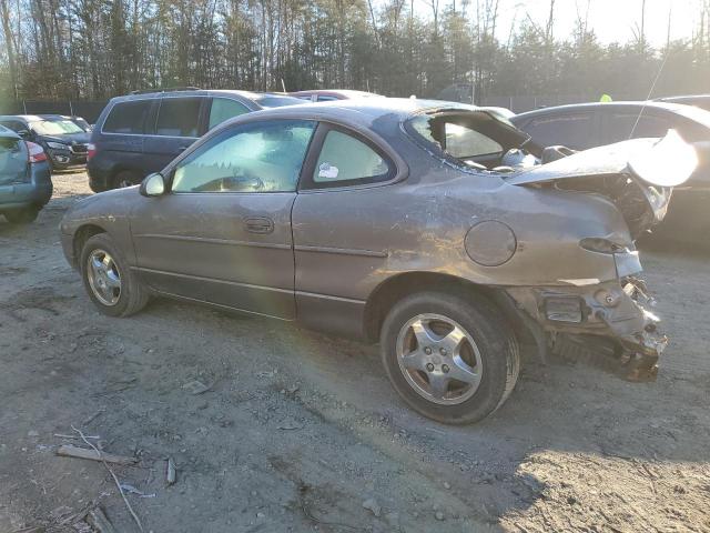 3FAFP11312R115638 - 2002 FORD ESCORT ZX2 GRAY photo 2