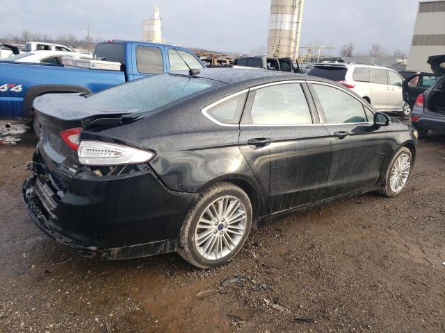 3FA6P0H91GR328083 - 2016 FORD FUSION SE BLACK photo 3