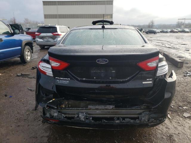 3FA6P0H91GR328083 - 2016 FORD FUSION SE BLACK photo 6