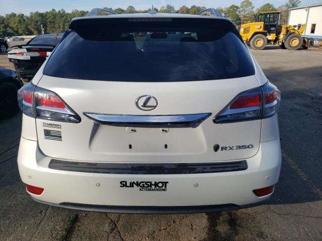 2T2ZK1BA1DC114531 - 2013 LEXUS RX 350 WHITE photo 6