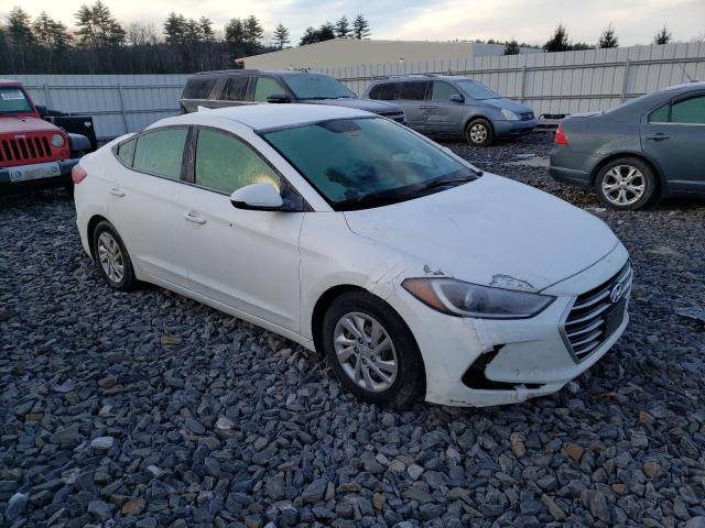 5NPD74LF9HH194191 - 2017 HYUNDAI ELANTRA SE WHITE photo 4