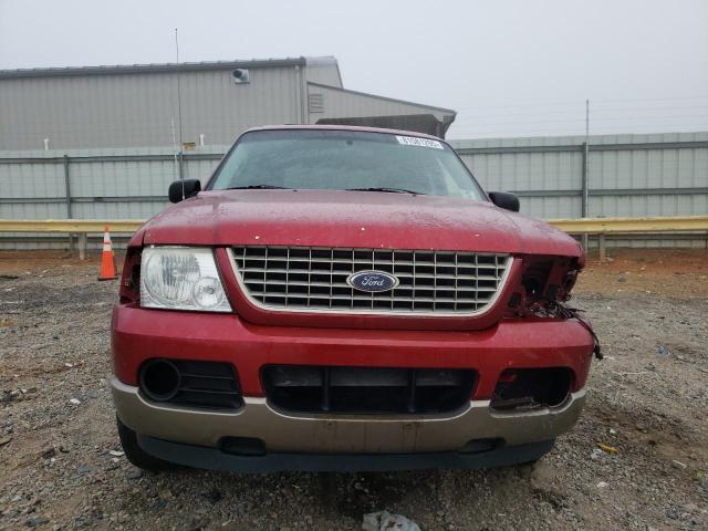 1FMDU73W52UB72983 - 2002 FORD EXPLORER XLT أحمر صورة 5