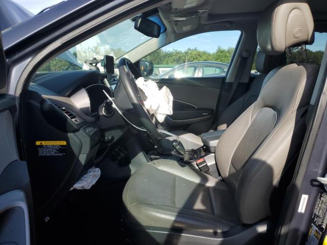 5XYZU3LB6FG273733 - 2015 HYUNDAI SANTA FE S GRAY photo 7