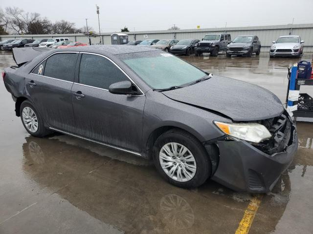 4T4BF1FKXCR176395 - 2012 TOYOTA CAMRY BASE GRAY photo 4