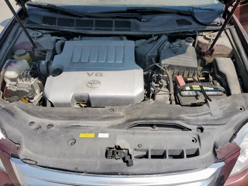 4T1BK36B49U347796 - 2009 TOYOTA AVALON XL Bordo foto 11